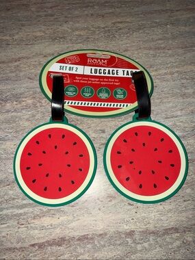 NEW Watermelon Luggage Tags